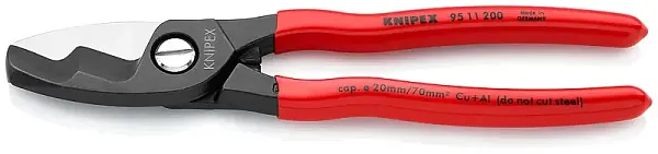 KNIPEX 200 nožnice káblové