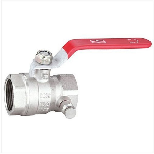 Guľový ventil FFp s odvodnením