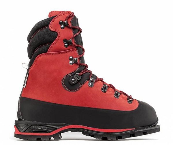 Treemme pilčícka protiporezová pracovná obuv červená