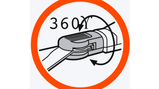 Otočné o 360°